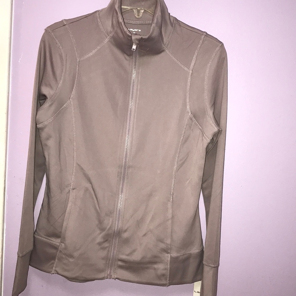 New Layers Lux Knit Jacket workout